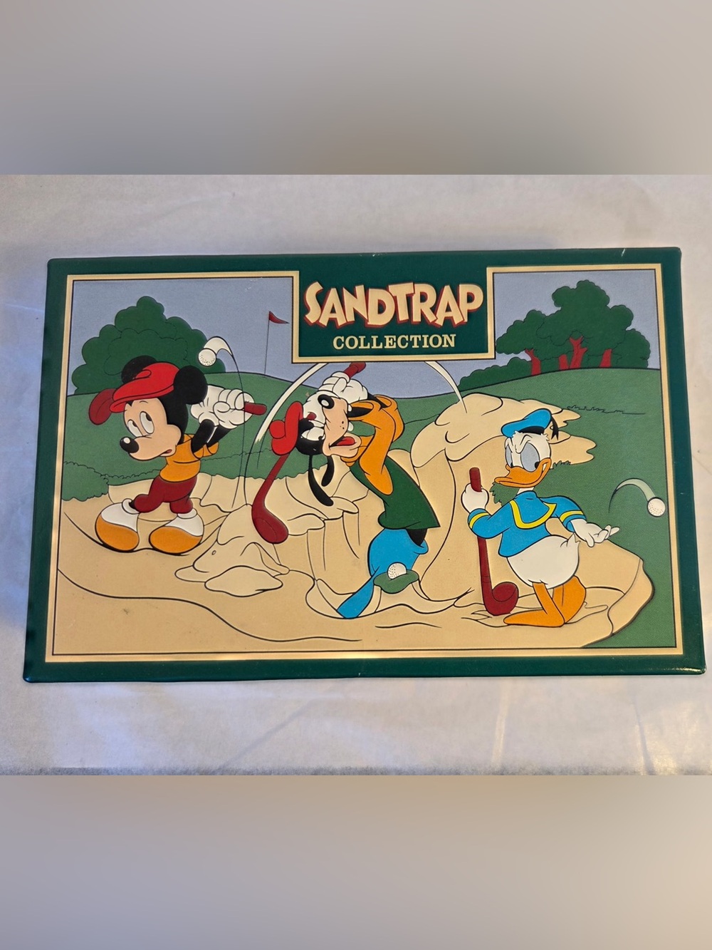 Disney Sand Trap collection 6 character golf balls Mickey Tigger Donald Goofy